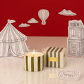 Carnival: Firebreather Olive Votive Candle - Tomato Leaf