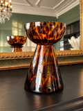 Pillar Candle Holder: Leopard Print