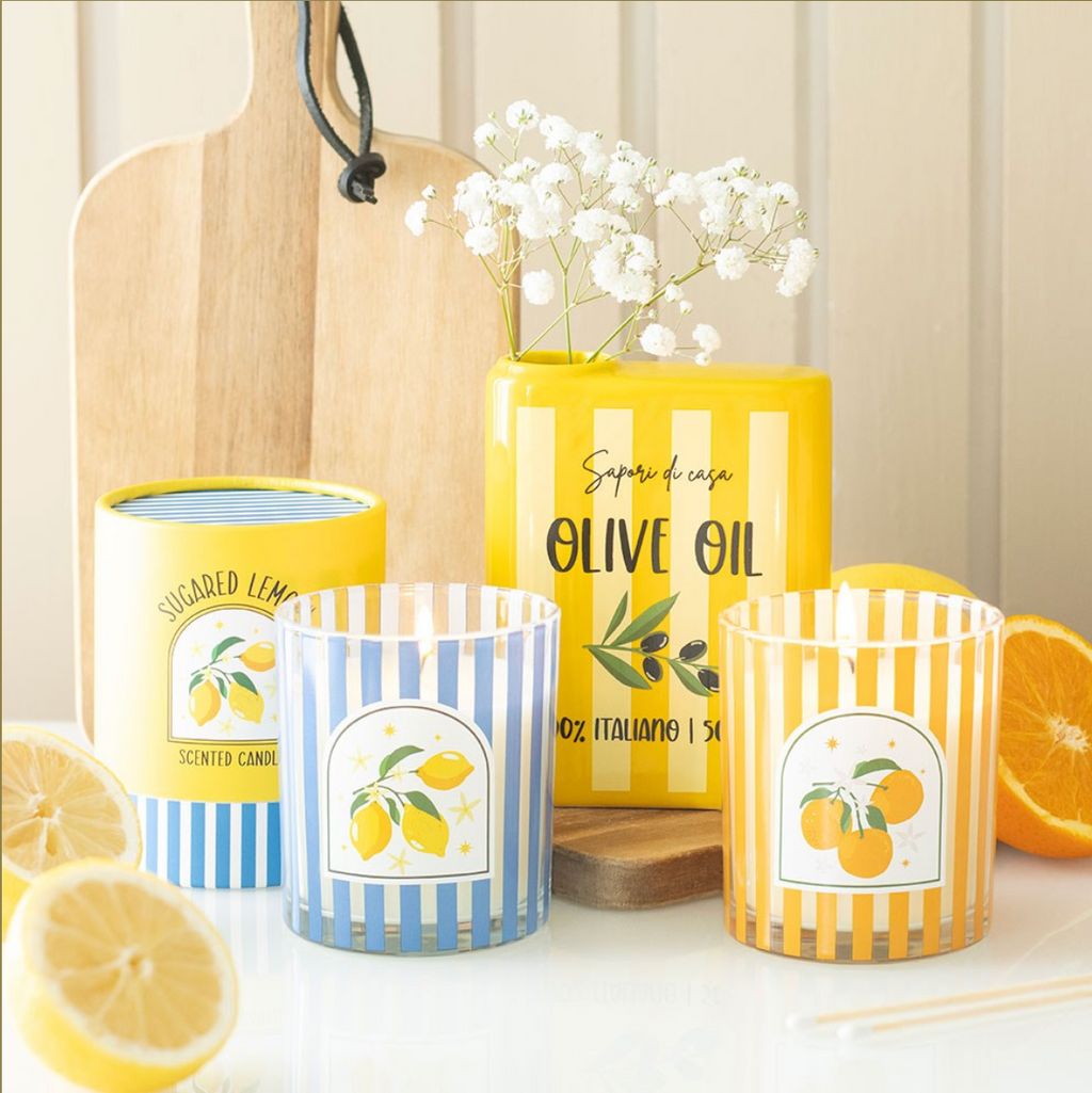 Orange Blossom Scented Candle