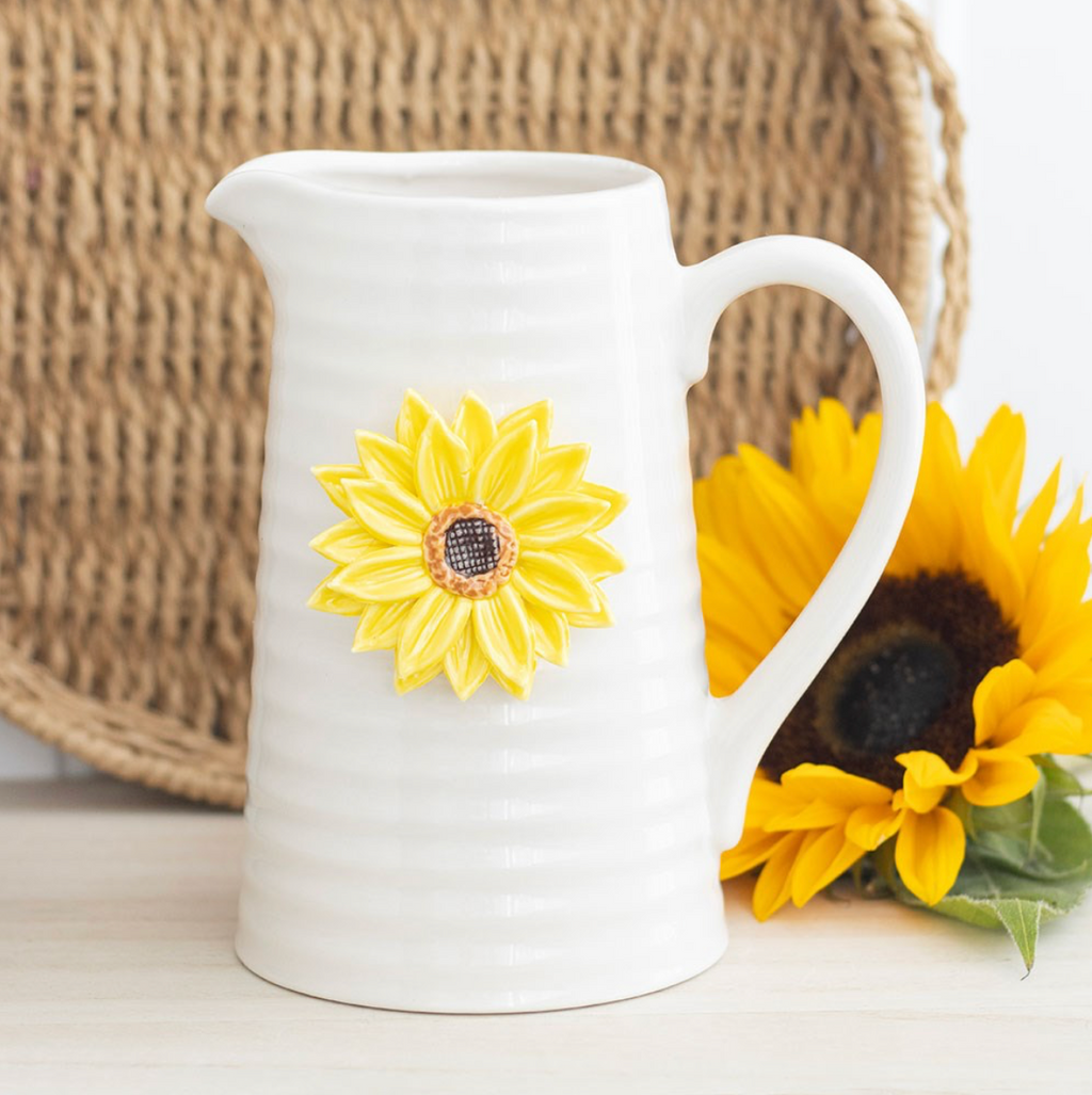 Sunshine Ceramic Flower Jug