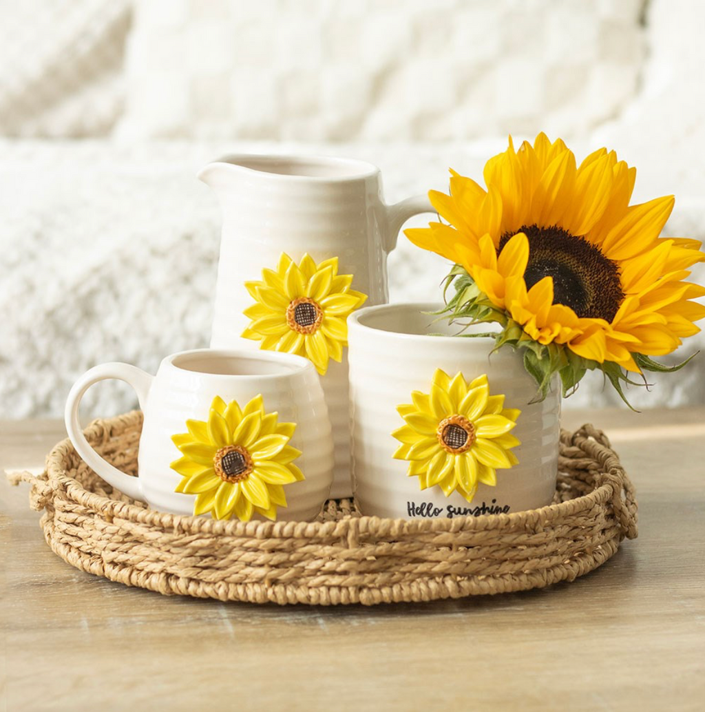 Sunshine Ceramic Flower Jug