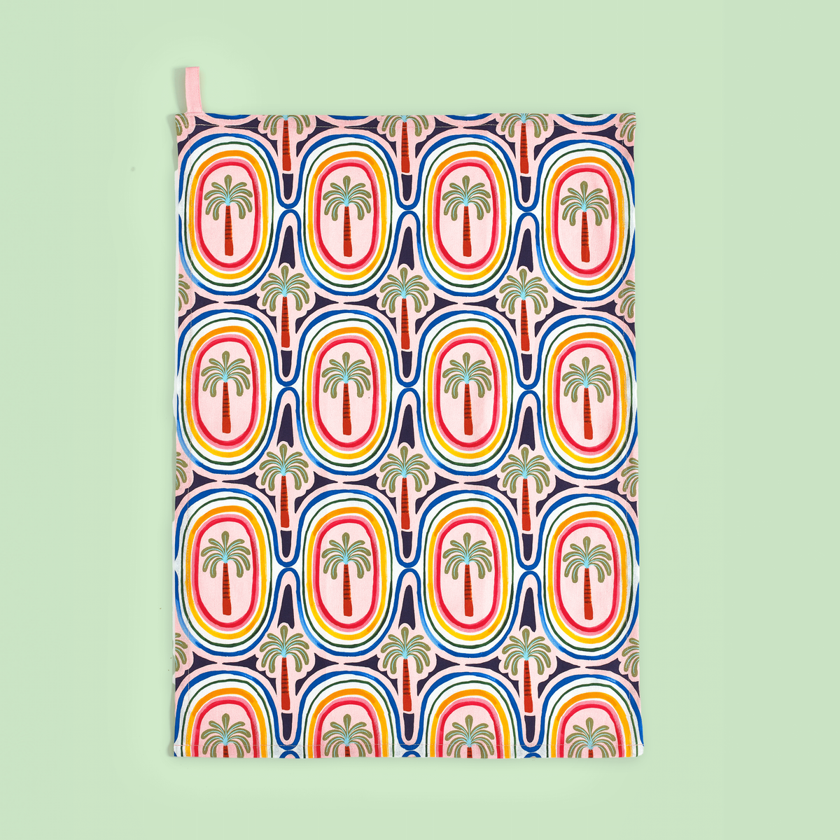 Electric Coast Palm Tree Tea Towels - Set of 2